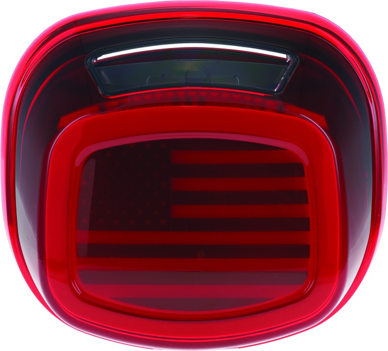 Freedom Taillight Red Lens With License Light - Click Image to Close