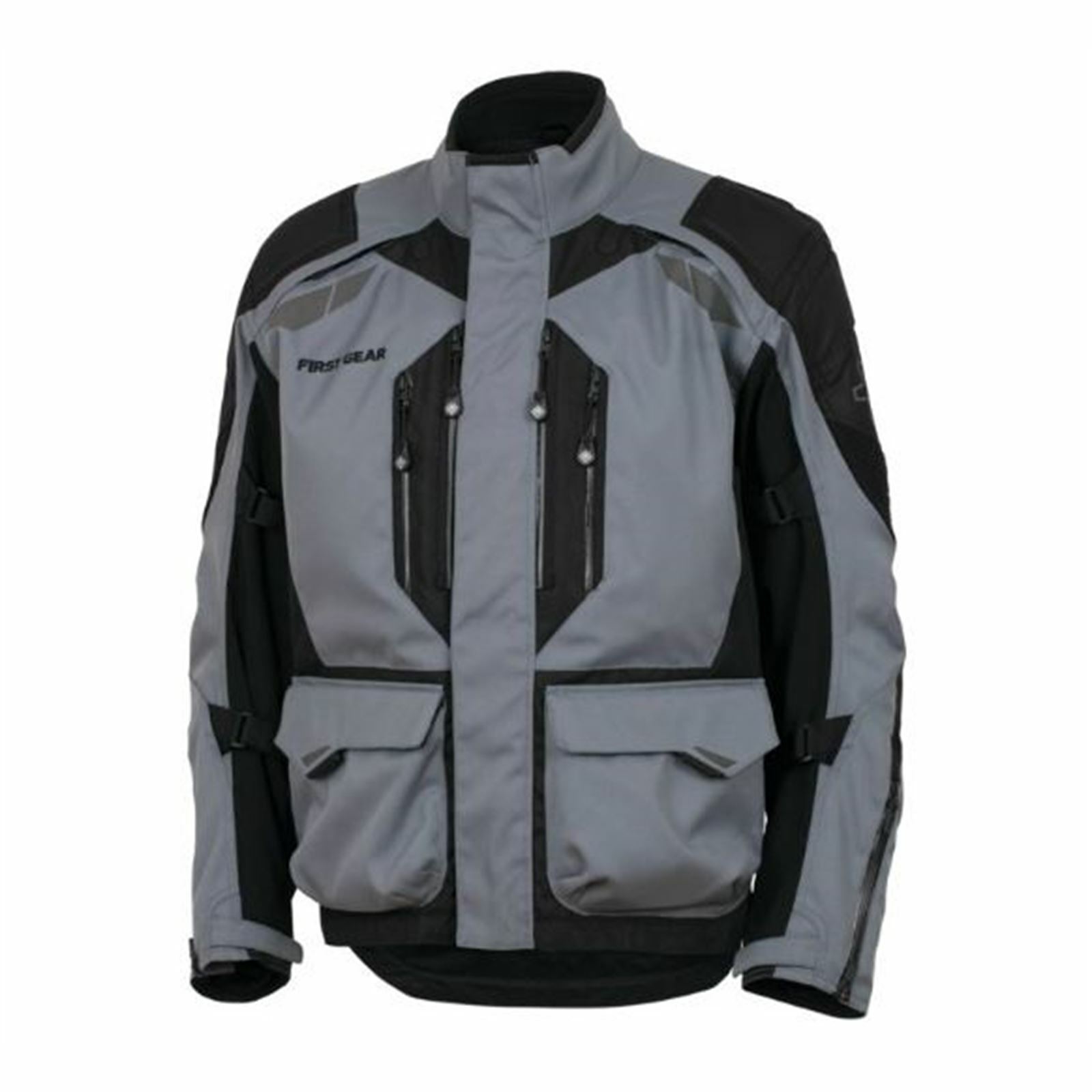 FIRSTGEAR Kathmandu Jacket 2.0 Grey/Black - Large Tall - Click Image to Close