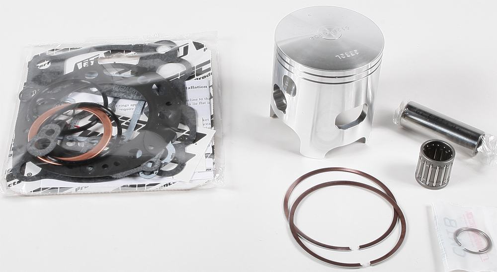 265cc Top End Piston Kit 68.50mm Bore (+2.10mm) - For 93-01 Kawasaki KX250 - Click Image to Close