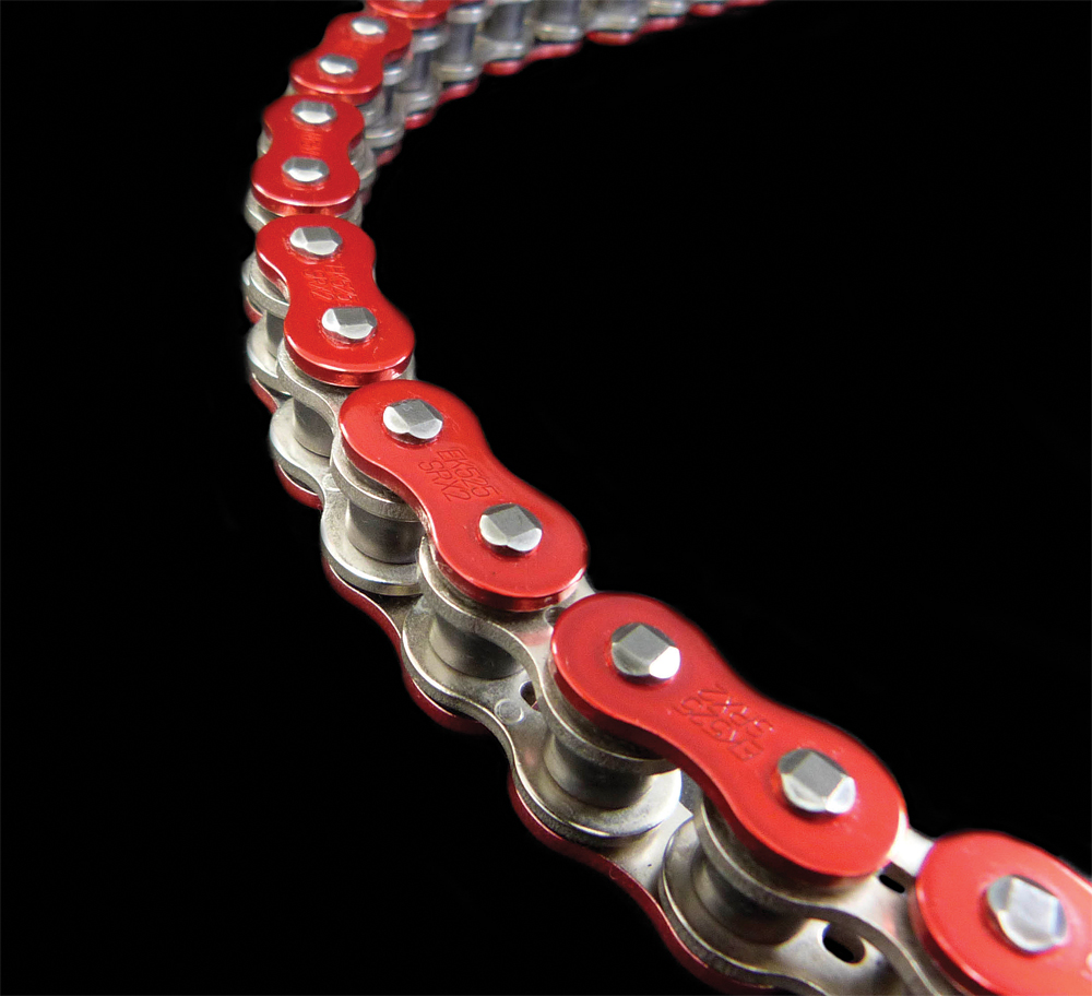 ZVX3 Chain 530X150 Red - Click Image to Close