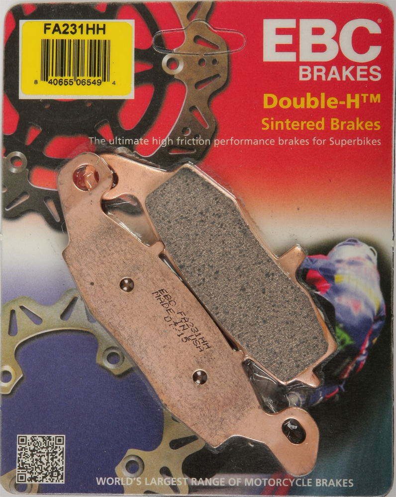 Sintered Double-H Brake Pads - Click Image to Close