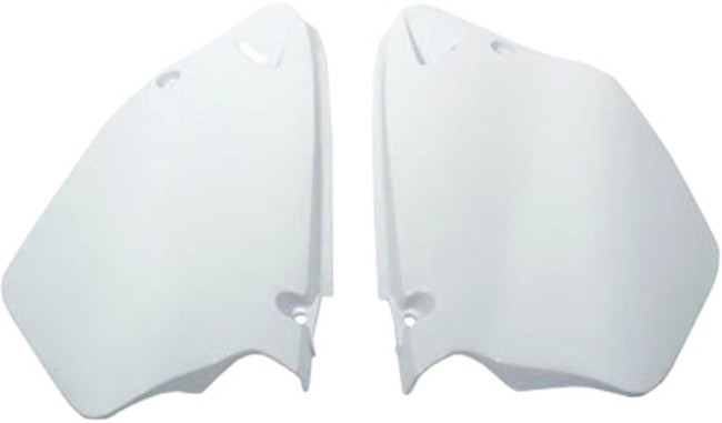 Side Panels - White - For 06-14 Yamaha YZ125 YZ250 - Click Image to Close