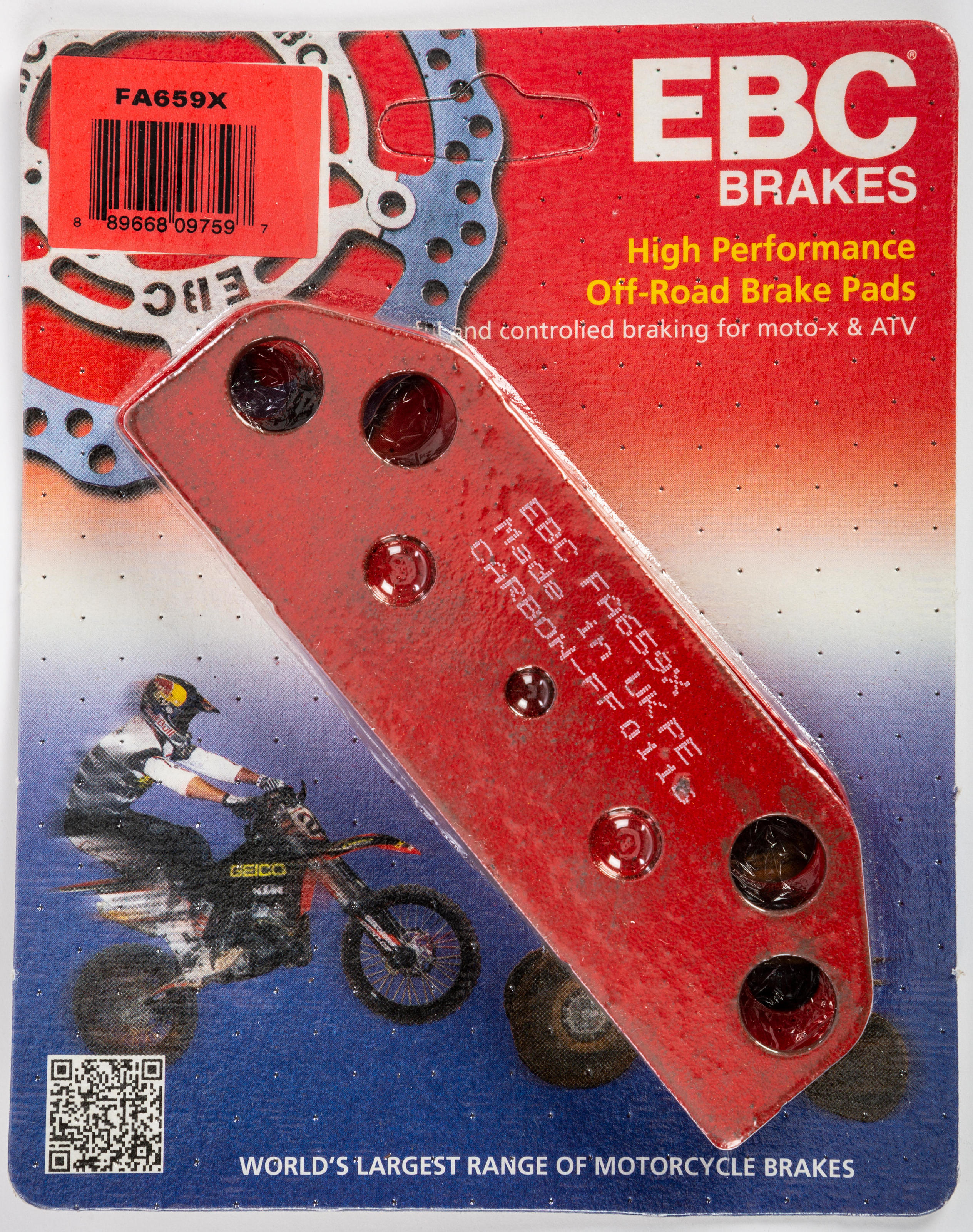 Ranger Parking Brake Pads - Replaces Polaris 2203147 - Click Image to Close