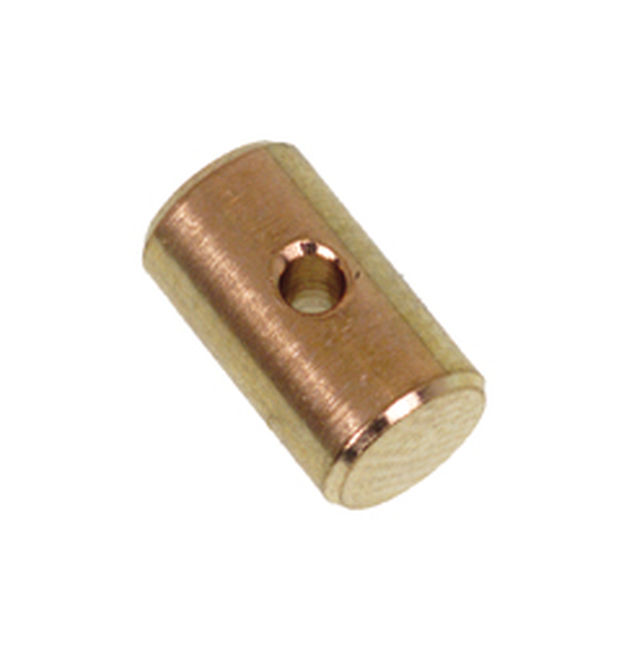 Cable Barrel Fittings 10/pk - 6mm O.D. x 10mm For 1.5mm Wire - Click Image to Close