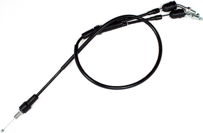 Black Vinyl Throttle Cable - For 87-06 Yamaha YFZ350 Banshee - Click Image to Close