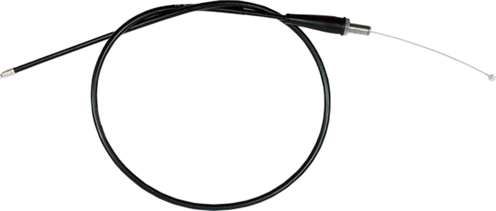 Black Vinyl Throttle Cable - Honda CR80R/RB CR85R/Expert - Click Image to Close