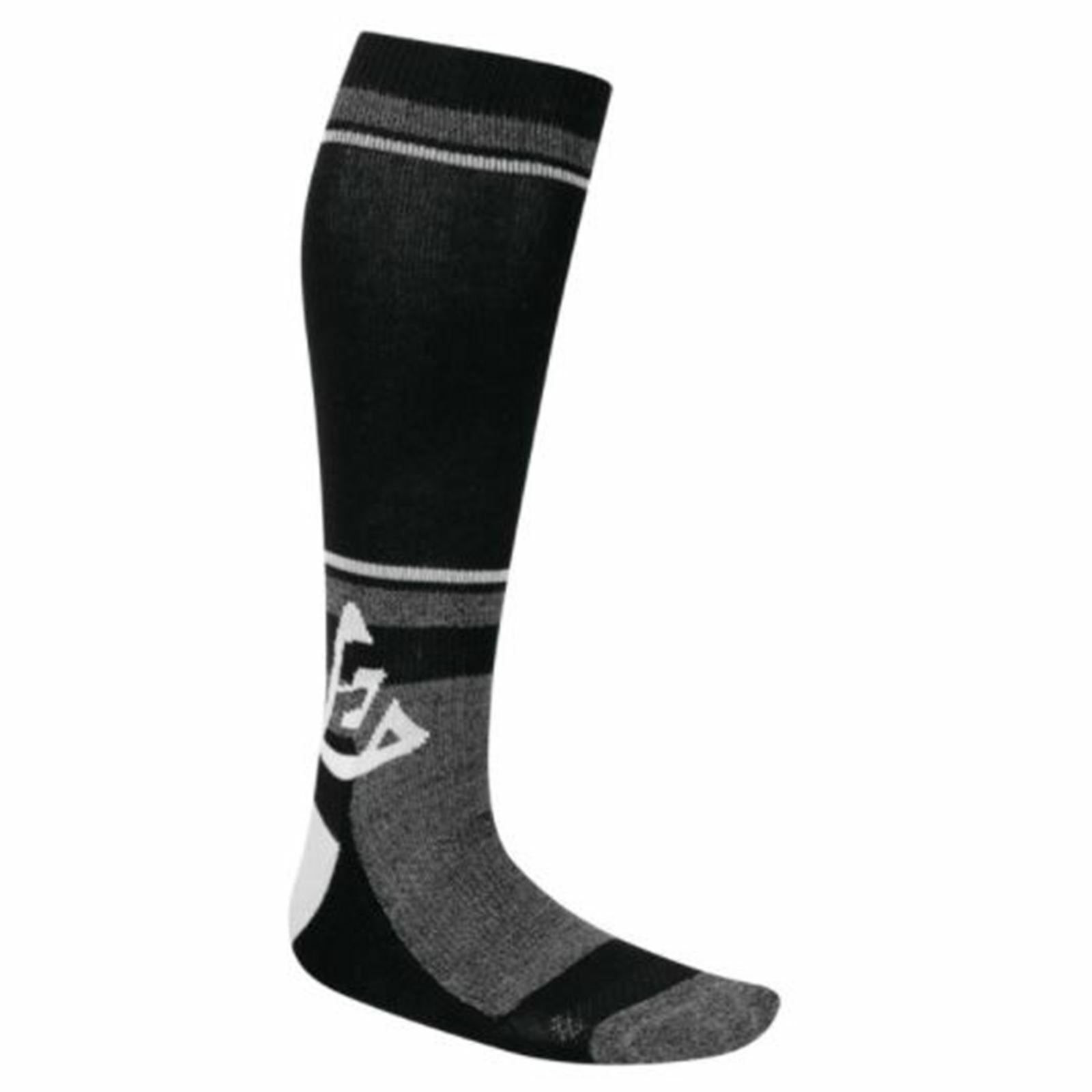 Answer Moto Socks Black Youth - Large/XL - Click Image to Close