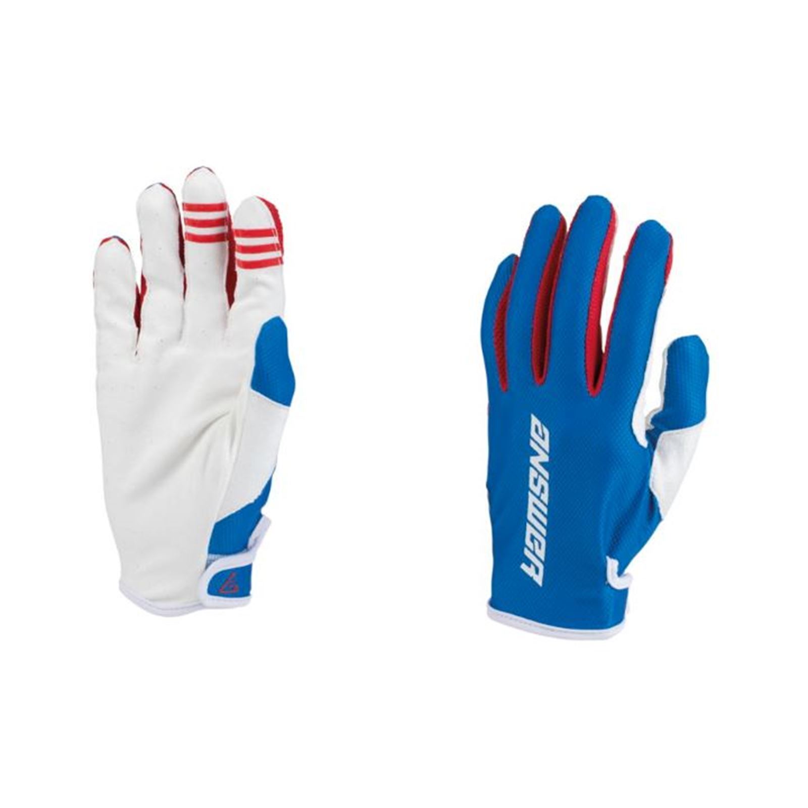 23 Ascent Glove Red/White/Blue Youth - Medium - Click Image to Close