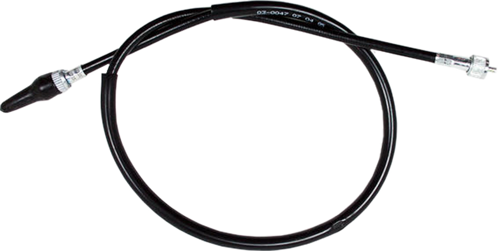 Black Vinyl Speedometer Cable - Click Image to Close