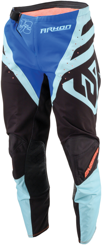 Answer 25 Arkon Nitrus Pants Youth 18 Blue/Black/Orange - Youth motocross pants size 18 - Click Image to Close