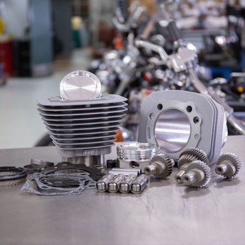 00-21 Sportster Models 883cc to 1200cc Hooligan Kit - Silver - Click Image to Close