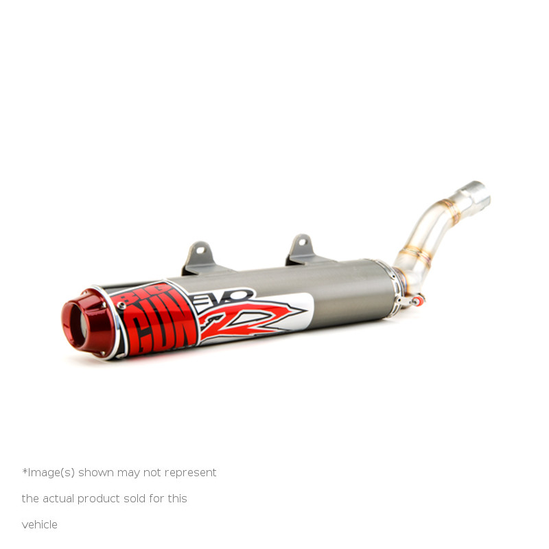 EVO R Aluminum Slip On Exhaust - For 03-14 Suzuki LTZ400 - Click Image to Close