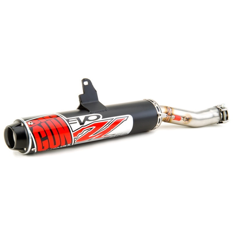 EVO U Slip On Exhaust - For 00-14 Honda Rubicon 500 - Click Image to Close