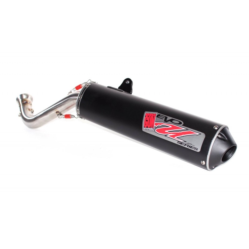 EVO U Slip On Exhaust - Yamaha Grizzly 550/700 - Click Image to Close