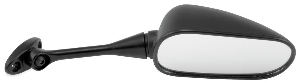 Black Replacement Mirror - Right - Honda CBR - Click Image to Close