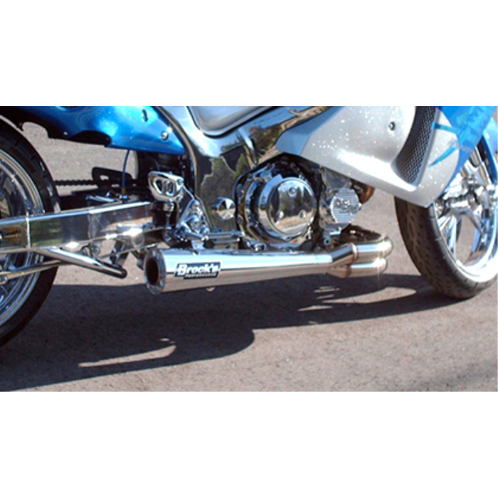 14" Sidewinder Full Exhaust - For 07-08 Suzuki GSXR1000 - Click Image to Close