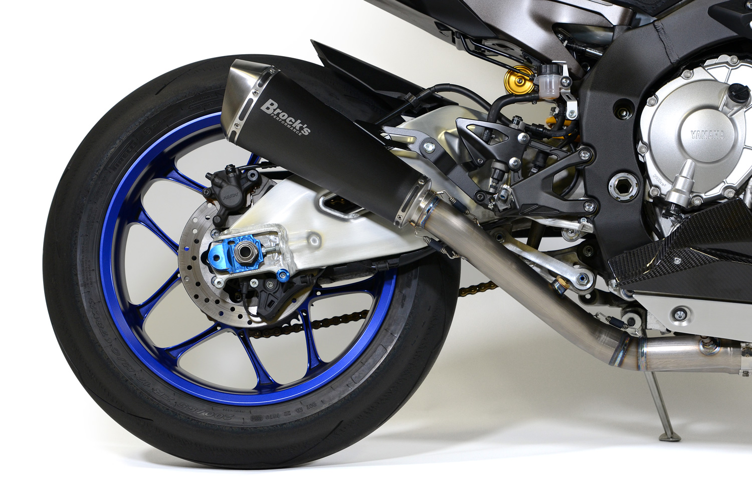 Predator Black 3/4 Slip On Exhaust - Yamaha R1 - Click Image to Close