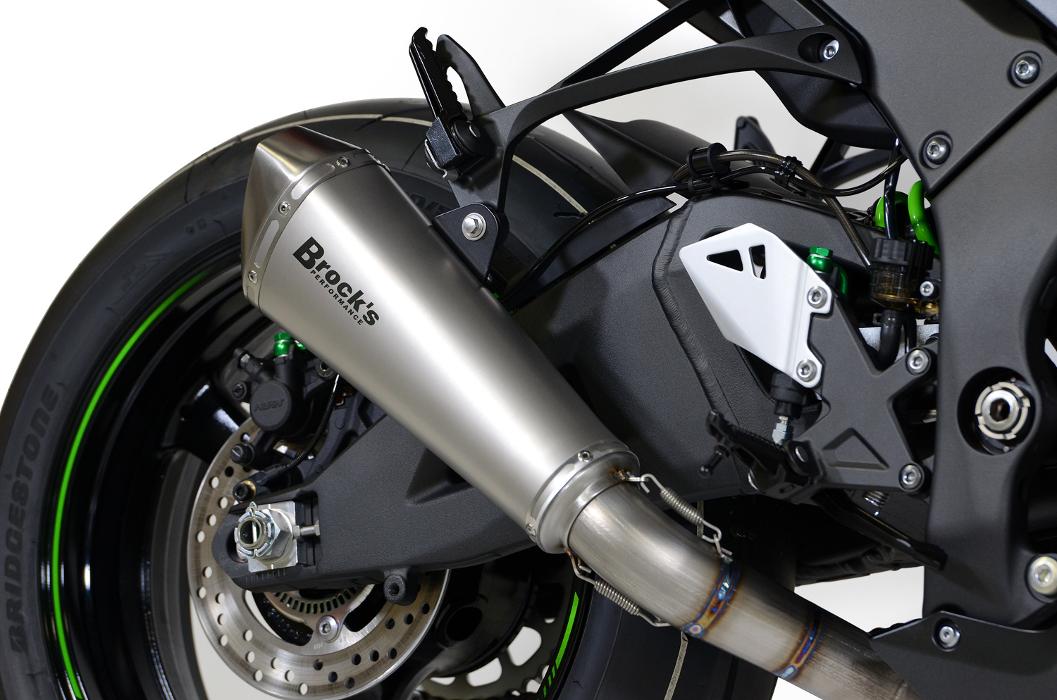 Predator Titanium 3/4 Slip On Exhaust - For 16-20 Kawasaki ZX10R - Click Image to Close