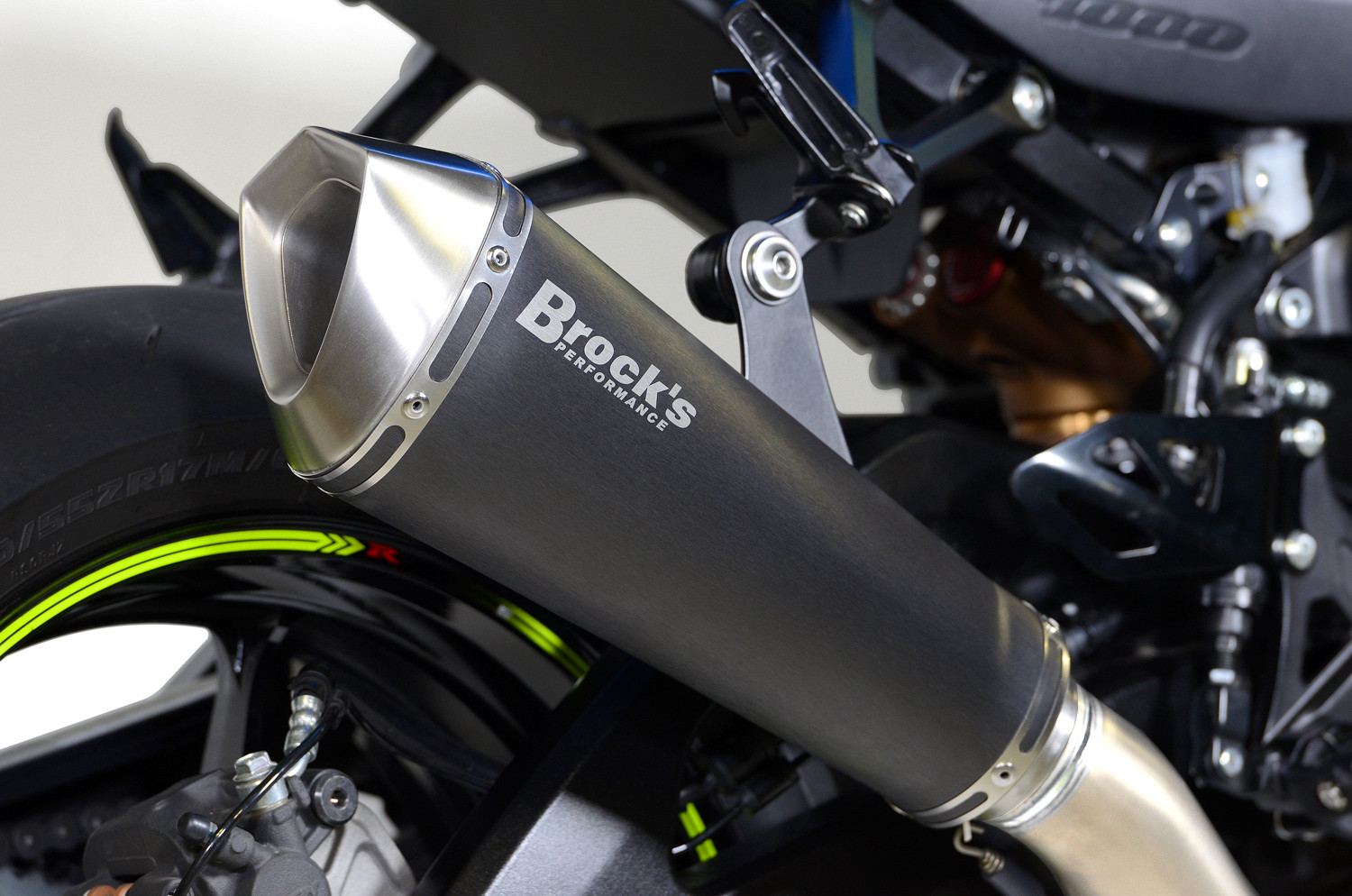 Predator Stainless Steel Electro-Black Full Exhaust - Suzuki GSXR1000 - Click Image to Close