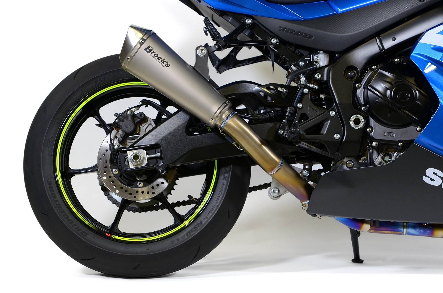 Predator Titanium Full Exhaust - Suzuki GSXR1000 - Click Image to Close