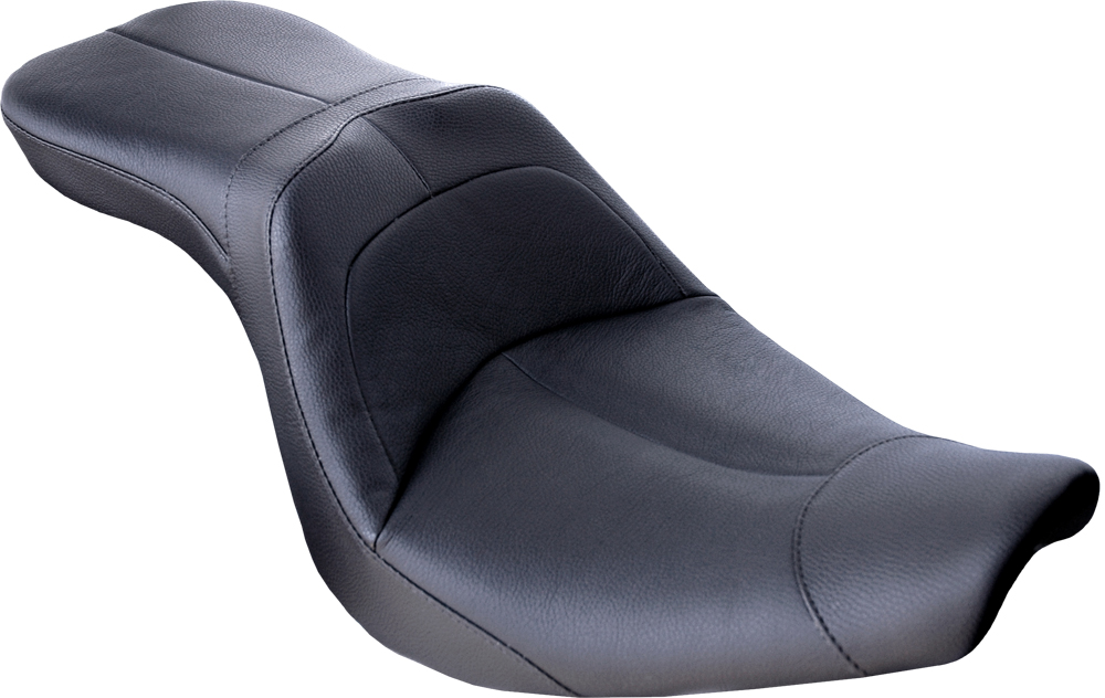 LowIST 2-Up Leather Seat - For 06-17 HD FLSTF/B FXST Softail - Click Image to Close