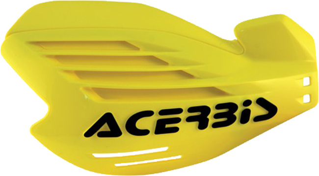 X-force Handguards - Yellow - W/ Spoiler & Bar Mount - Click Image to Close