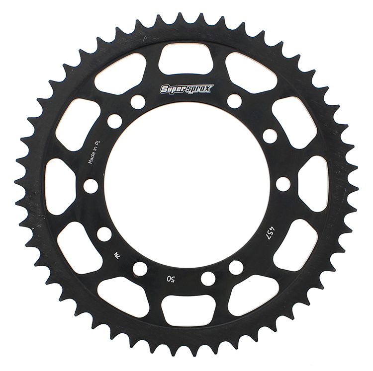 Rear Steel Sprocket 50T - Black - Click Image to Close