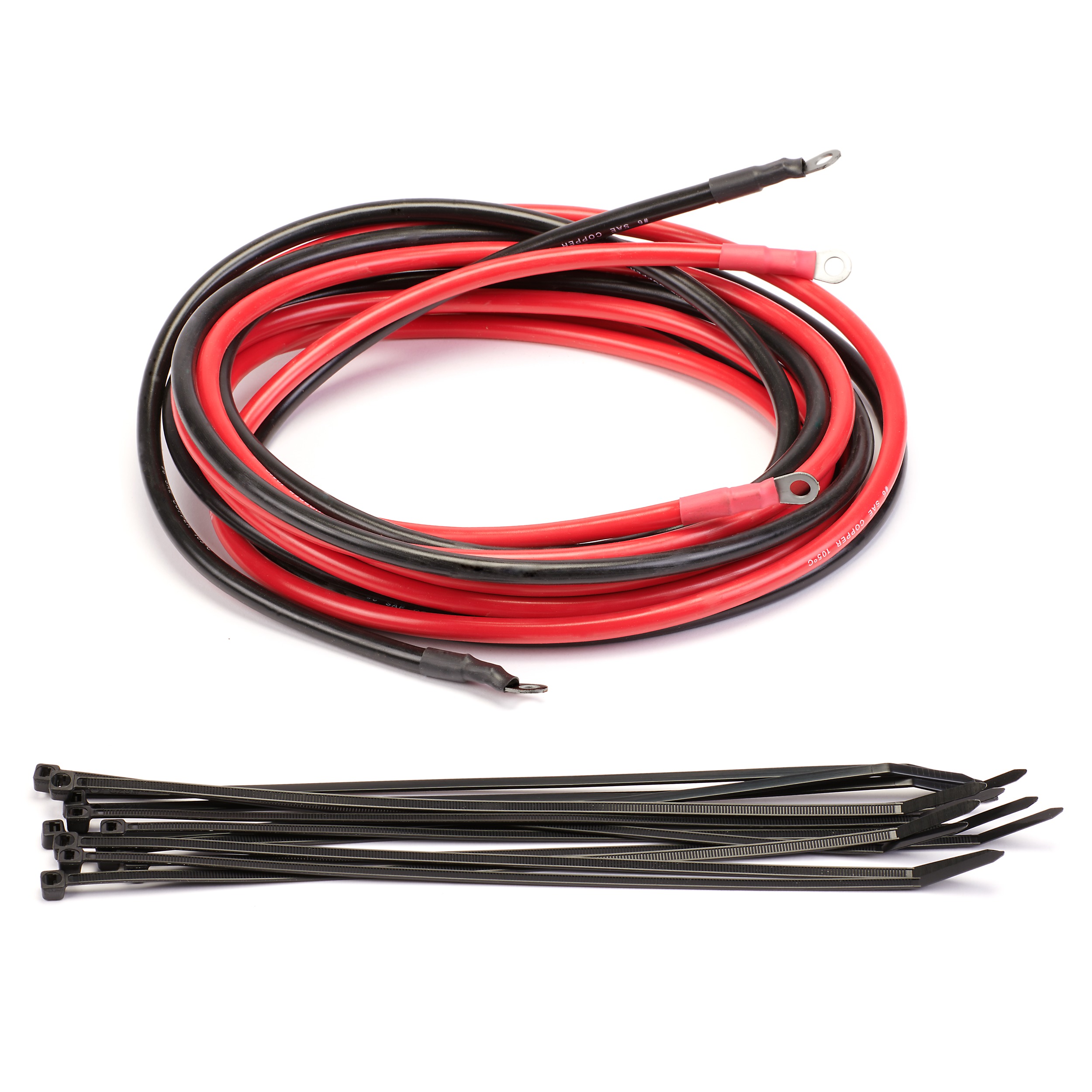 WARN Industries Battery Cable Extension AXN/VRX45UP - 8ft - Click Image to Close