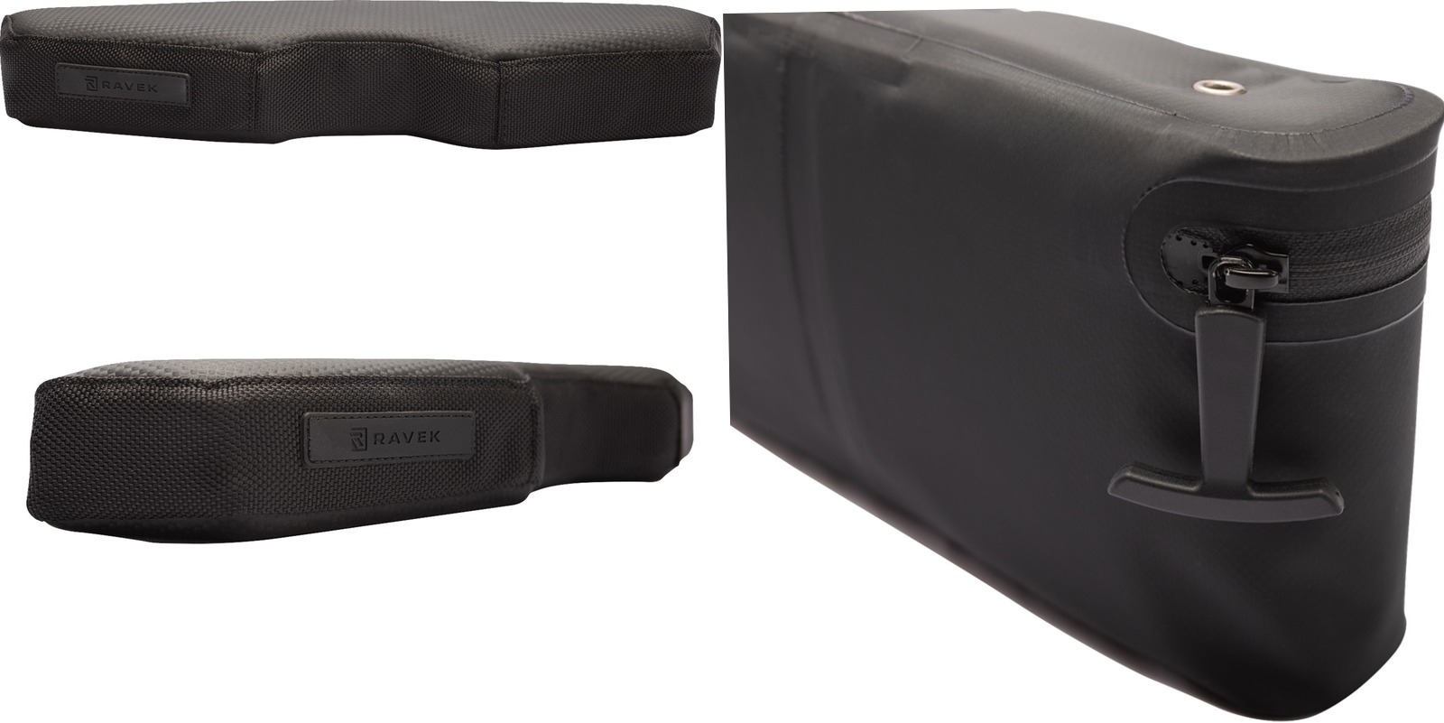 Heavy Duty Adjustable Armrests w/ Storage Pouches - For 24+ Polaris RZR XP 1000 / 4 - Click Image to Close