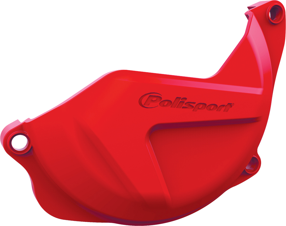 Clutch Cover Protector Red - For 10-16 Honda CRF450R - Click Image to Close