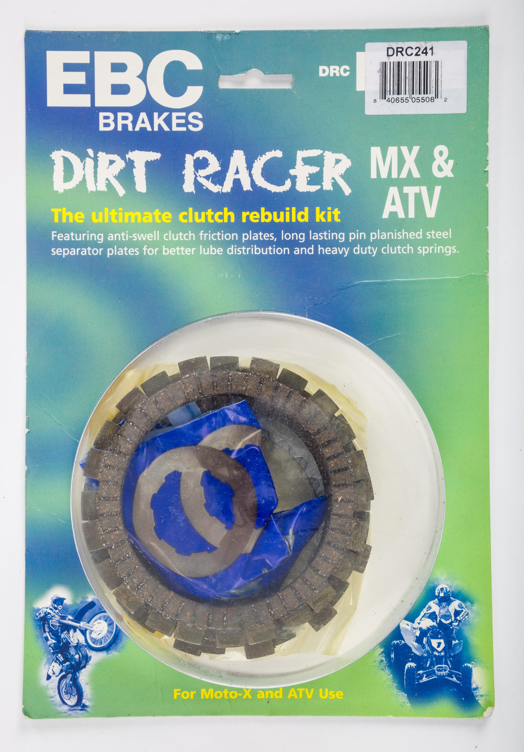 DRC Complete Clutch Kit - Cork CK Plates, Steels, & Springs - Click Image to Close