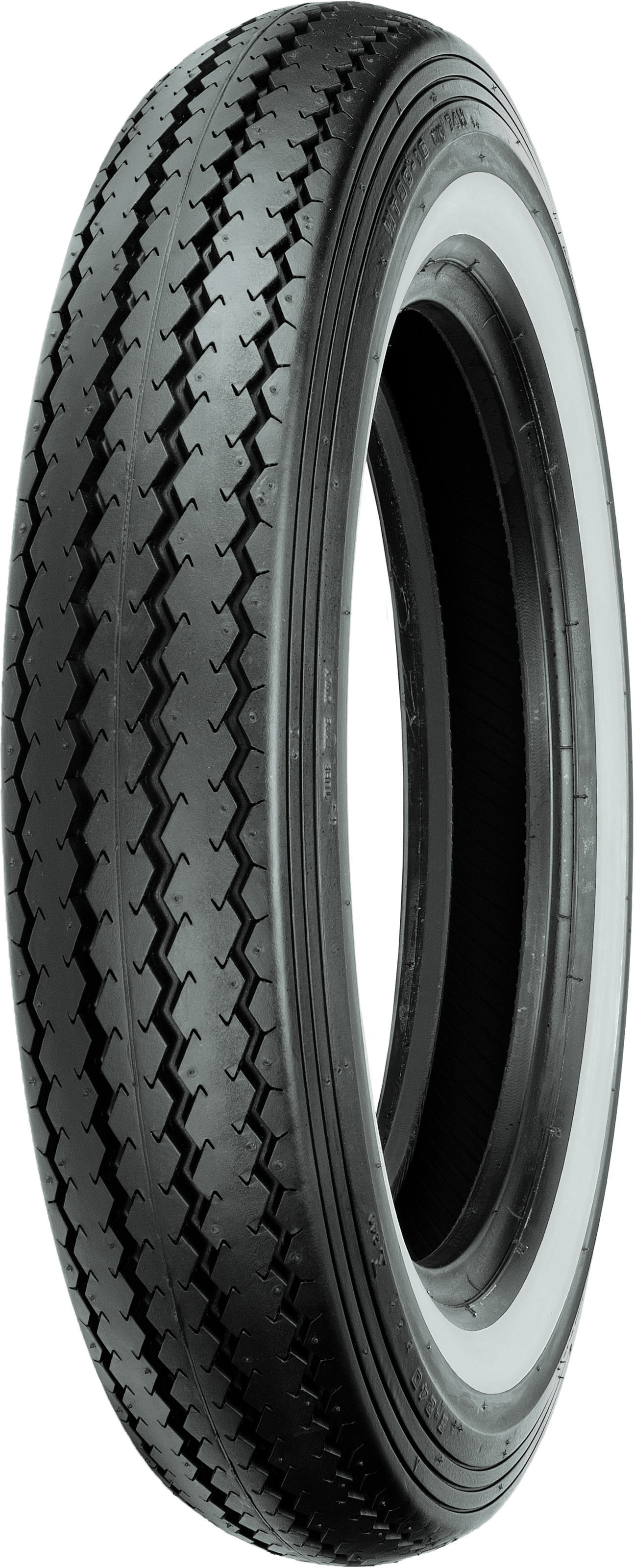 100/90-19 63H BIAS W/W Tire Classic 240 Series - Front or Rear - Click Image to Close