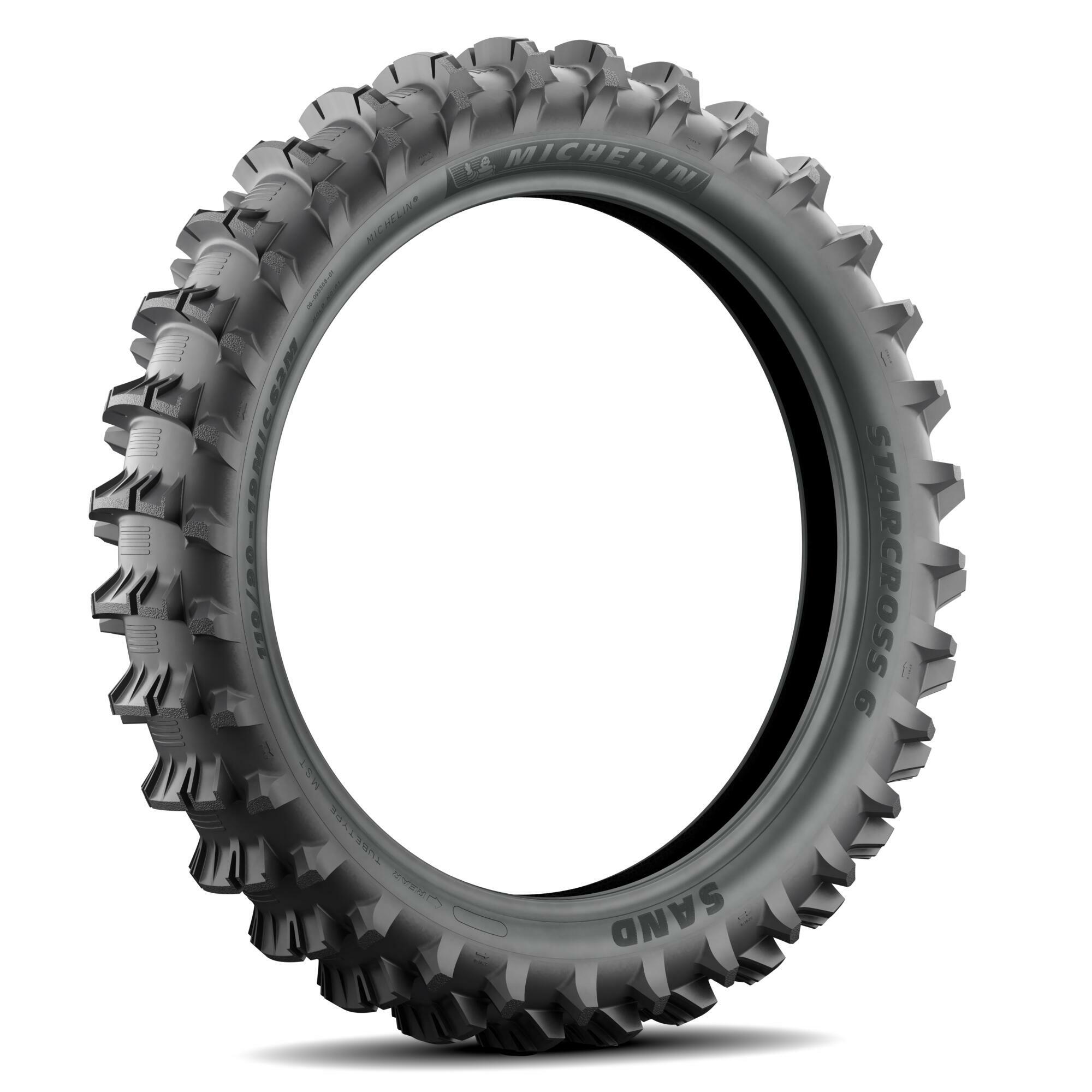 Starcross 6 Sand Rear Tire 110/90-19 - Click Image to Close