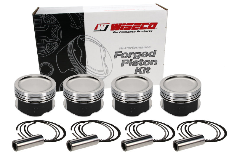 -12cc 1.260 X 865 Piston Kit - For Nissan SR20 Turbo - Click Image to Close