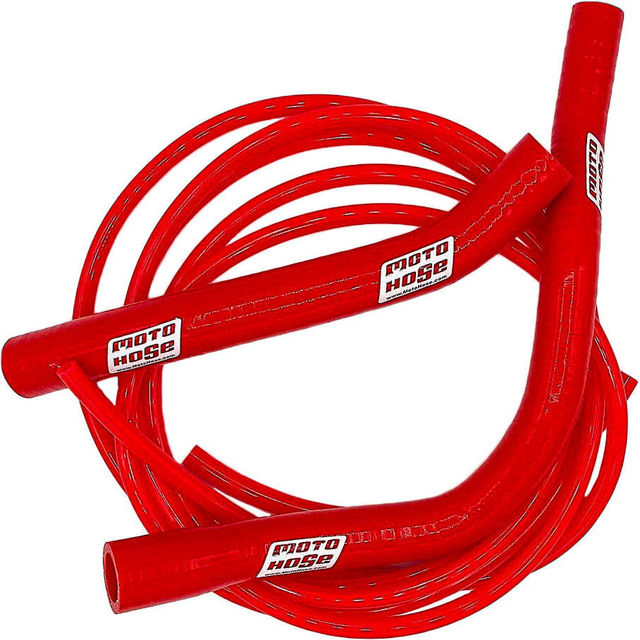 Silicone Hose Kit Red - For 19-20 Yamaha YZ85 - Click Image to Close