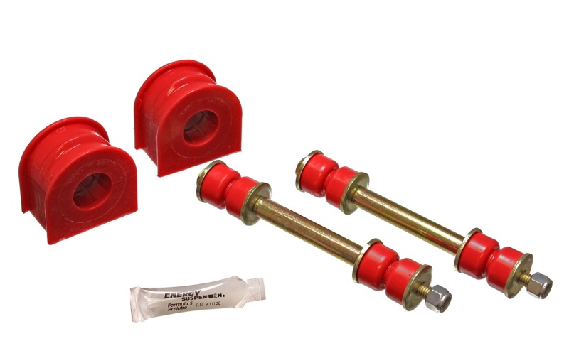 Ford 29mm Front Sway Bar Bushing Set - Red - Click Image to Close