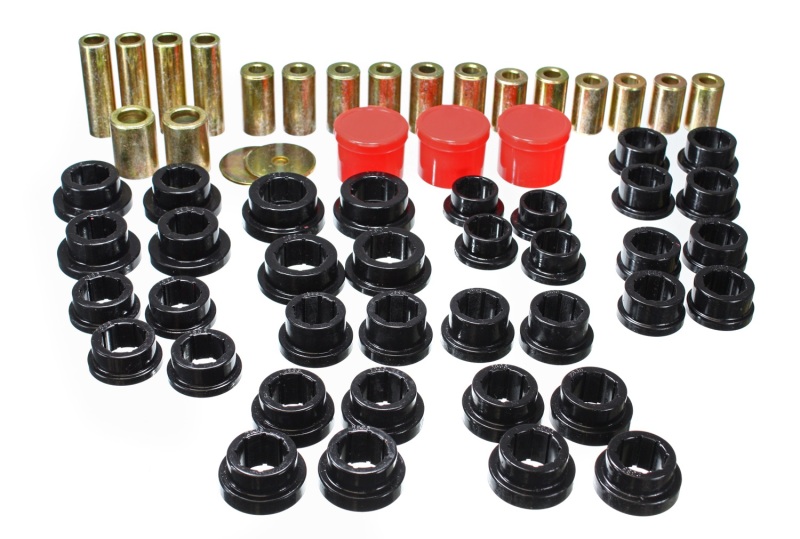 Black Rear Control Arm Bushing Set - For 02-09 350Z / 03-07 Infiniti G35 Coupe - Click Image to Close