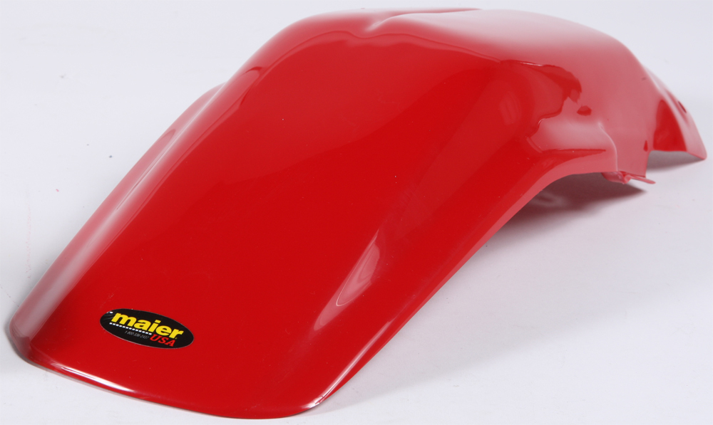 Rear Fender - Red - For 85-96 Honda XR 250/600/650 - Click Image to Close