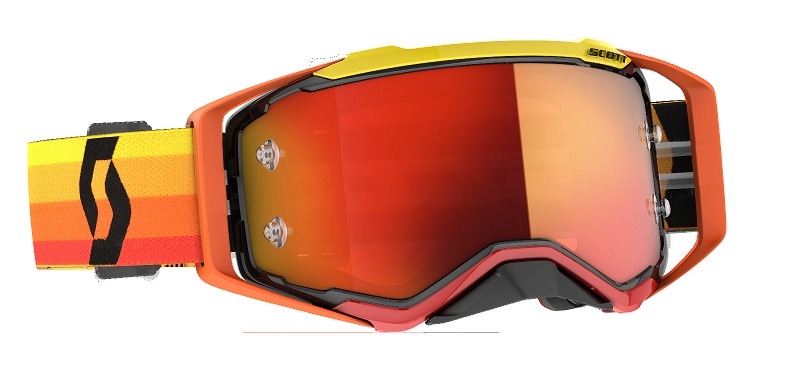 Prospect Goggles Orange/Yellow Orange Chrome Works Lens - Click Image to Close