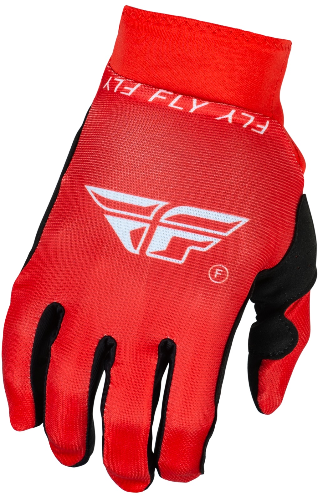 Fly Racing Pro Lite Gloves - Red/White Medium - Ultra-lightweight minimalist race glove - Click Image to Close