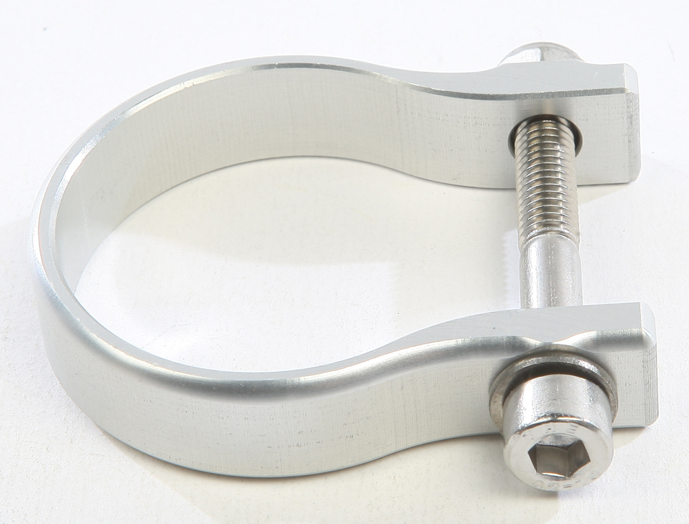 Universal Mounting Strap Clamp Silver 1.625" - Click Image to Close