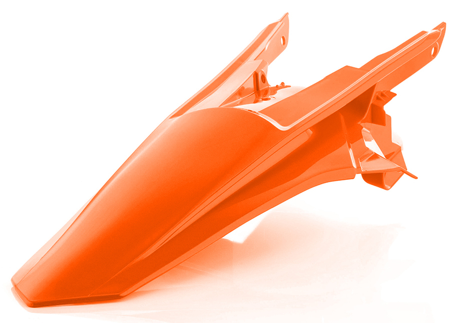 Rear Fender - Orange - Click Image to Close