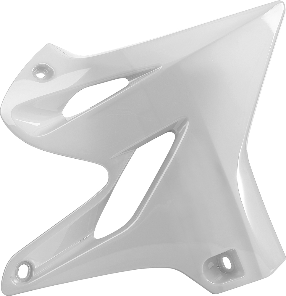 Radiator Shrouds - White - For 16-19 Yamaha YZ125 YZ250 YZ250X - Click Image to Close