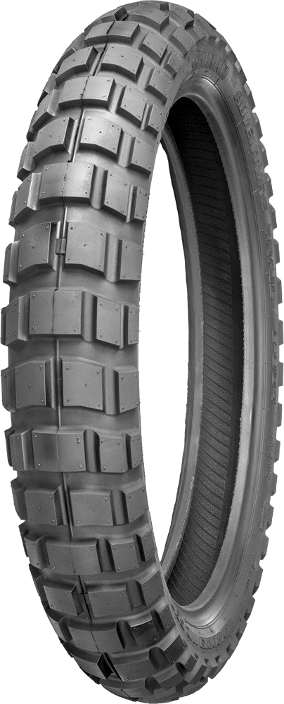 110/80R19 E804 Adventure Trail Front Tire - 59R Radial TL Dual Sport - Click Image to Close