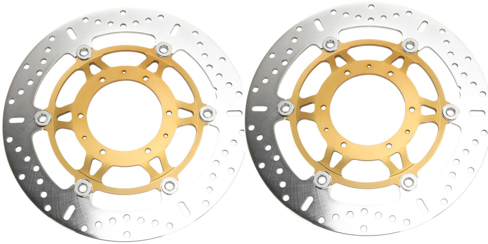 Floating Brake Rotor Front Set - Click Image to Close