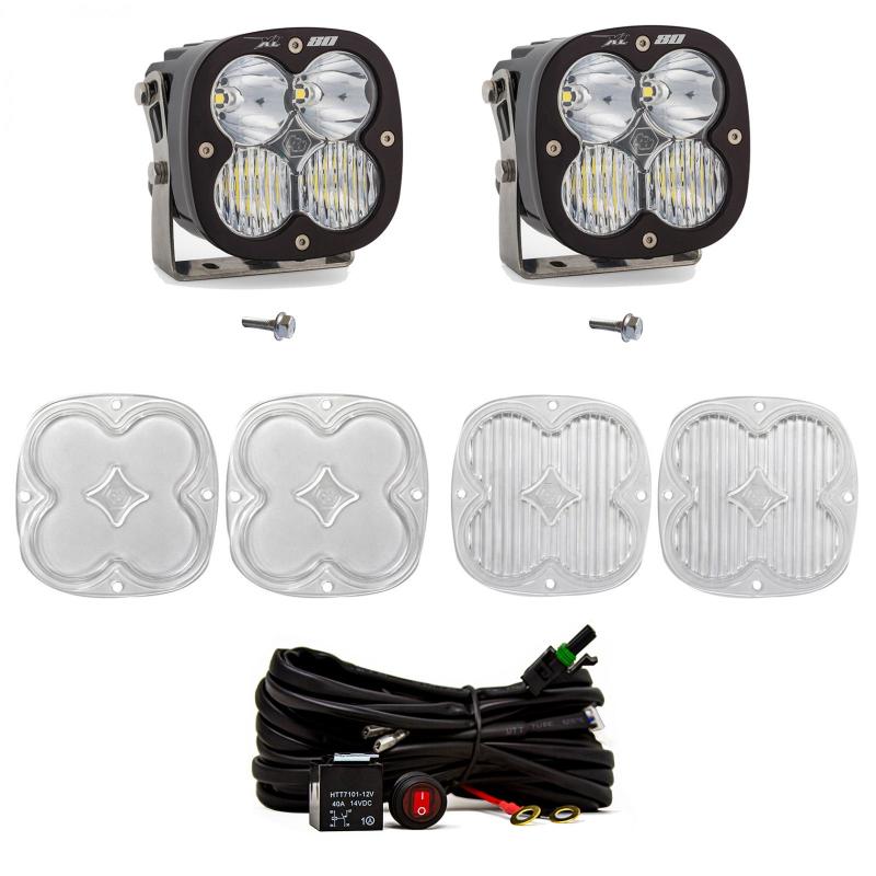 2021+ Ford Bronco A Piller Light Kit XL80 D/C - Click Image to Close