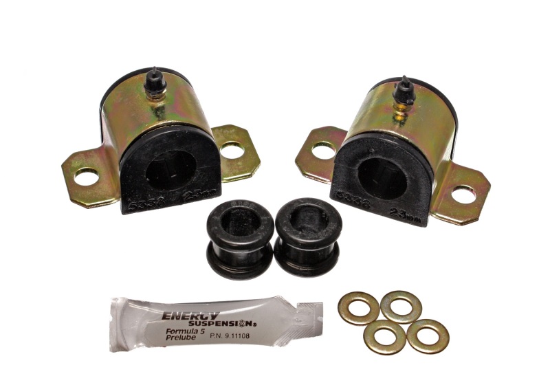 Black 23mm Front Sway Bar Bushings (Sway Bar end link bushings - For 92-01 Honda Prelude - Click Image to Close