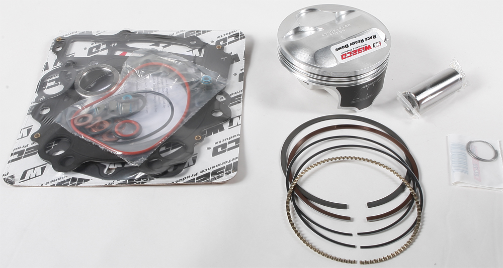 Top End Piston Kit 11:1 Compression - 101.00mm Bore (+1.00mm) - For 01-05 Yamaha Raptor 660R - Click Image to Close