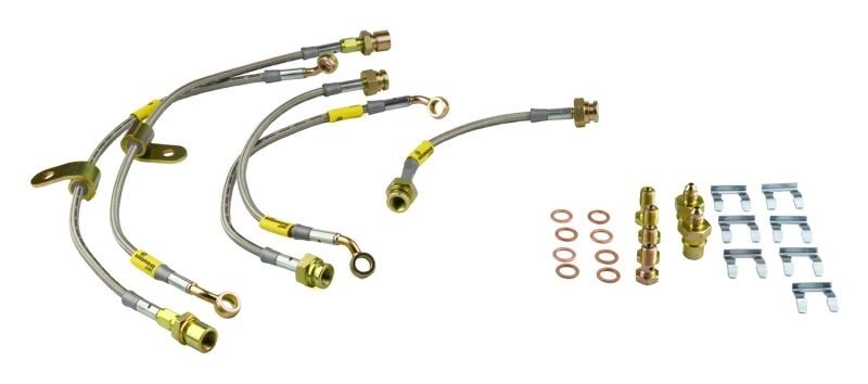 09-12 Cadillac CTS-V (All CTS-V w/ Brembo Brakes) Brake Lines - Click Image to Close