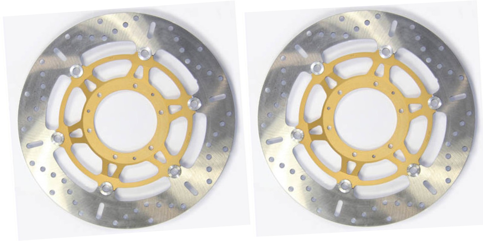 Floating Brake Rotor Front Set - Click Image to Close